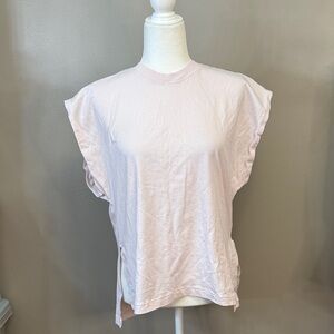 Athleta Light Pink Muscle Tee